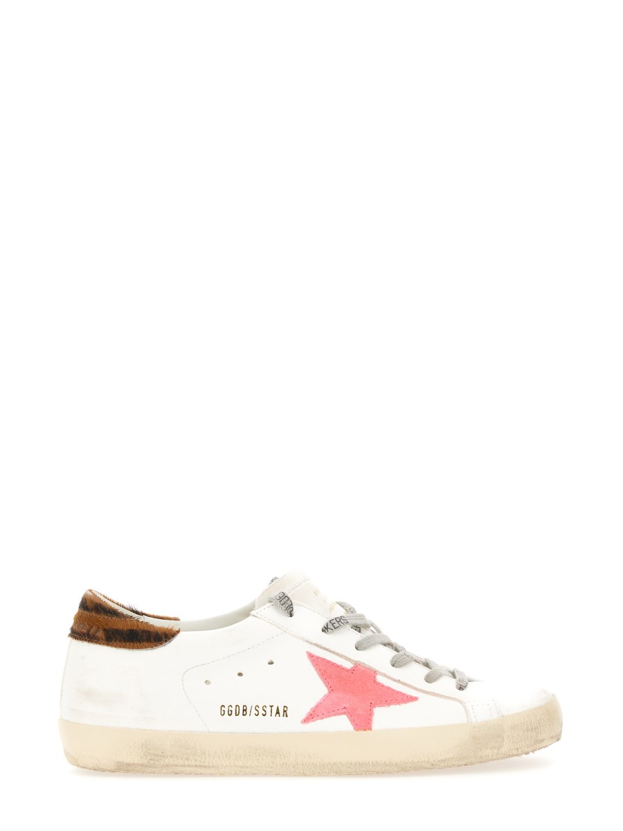 GOLDEN GOOSE SNEAKER SUPERSTAR IN PELLE saldi Scarpe