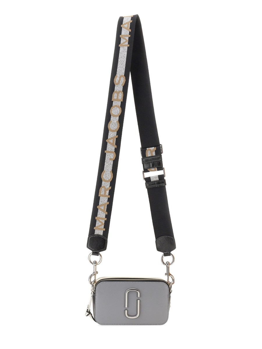 Marc Jacobs Snapshot Shoulder Strap In Black