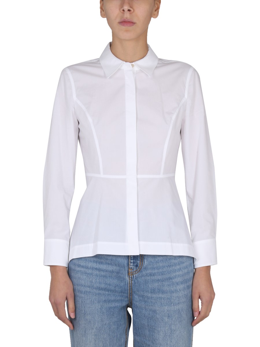 TORY BURCH CAMICIA IN POPELINE DI COTONE