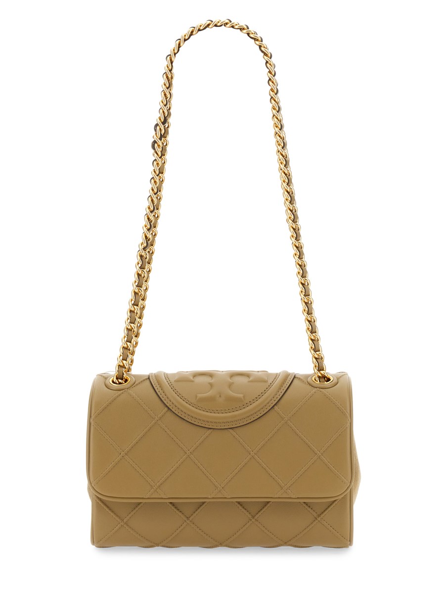 Tory burch fleming discount leather shoulder bag