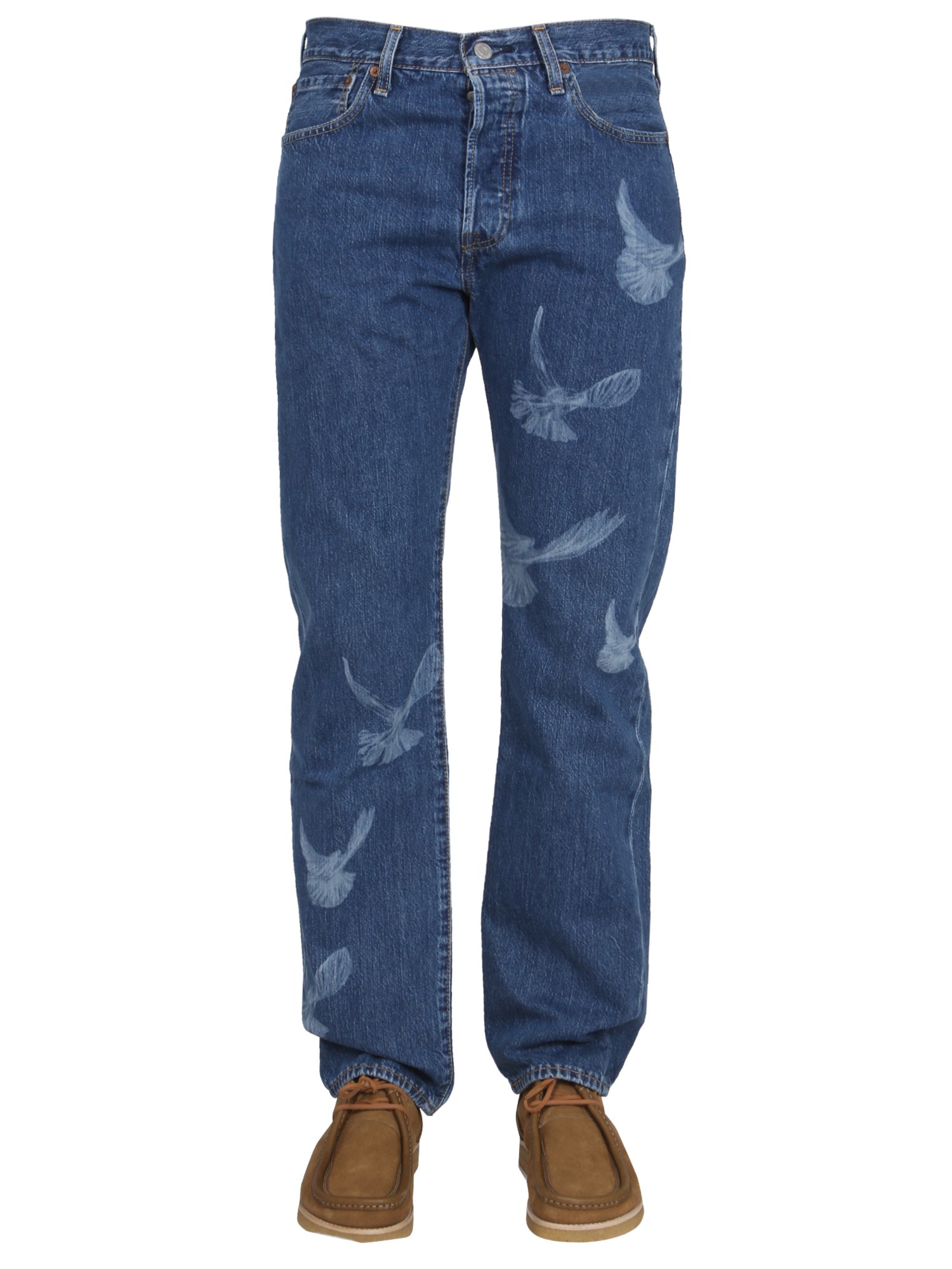 Levi's By 3.paradis Jeans Cinque Tasche In Denim