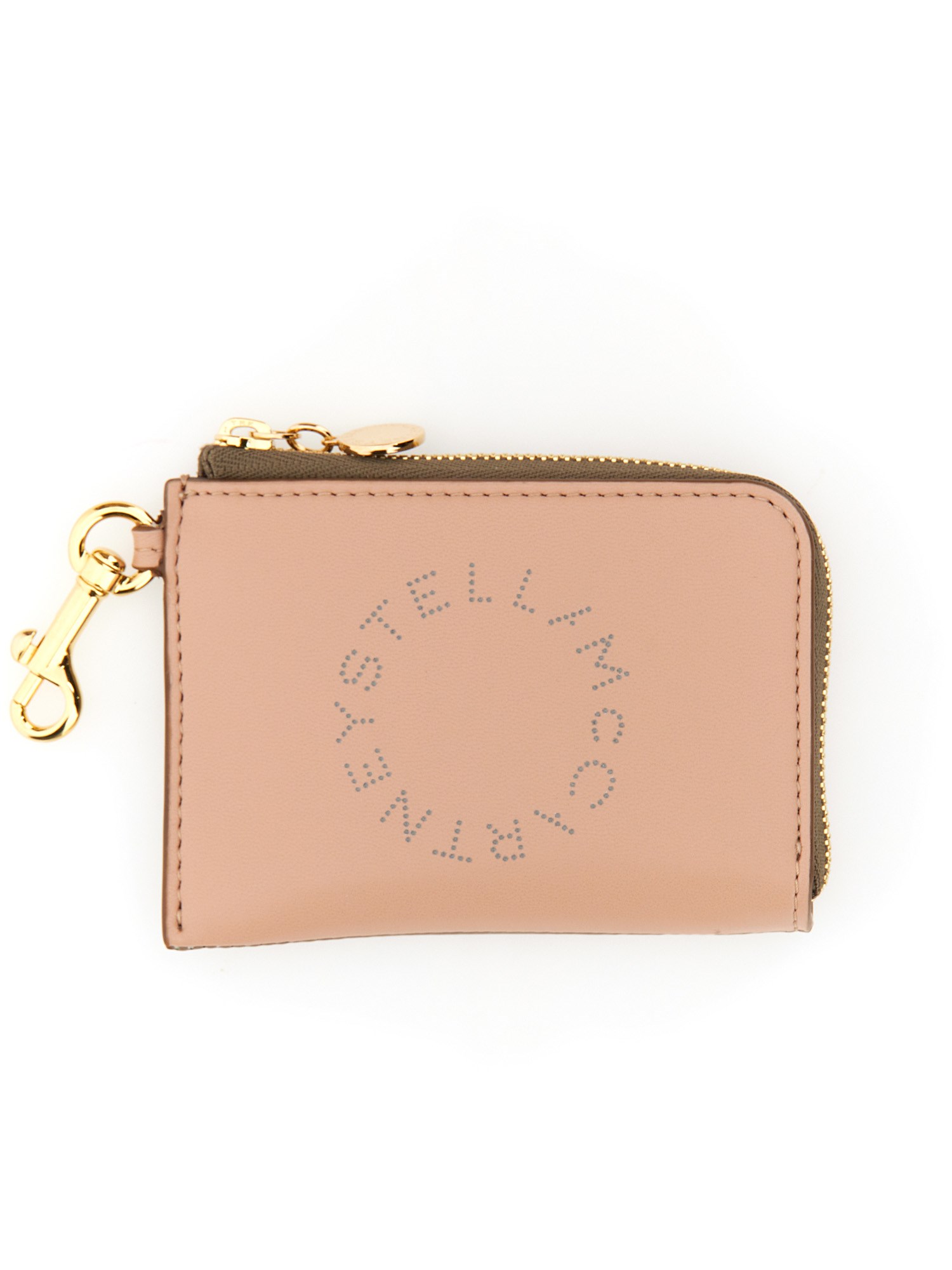 Stella Mccartney Wallet With Logo In Powder