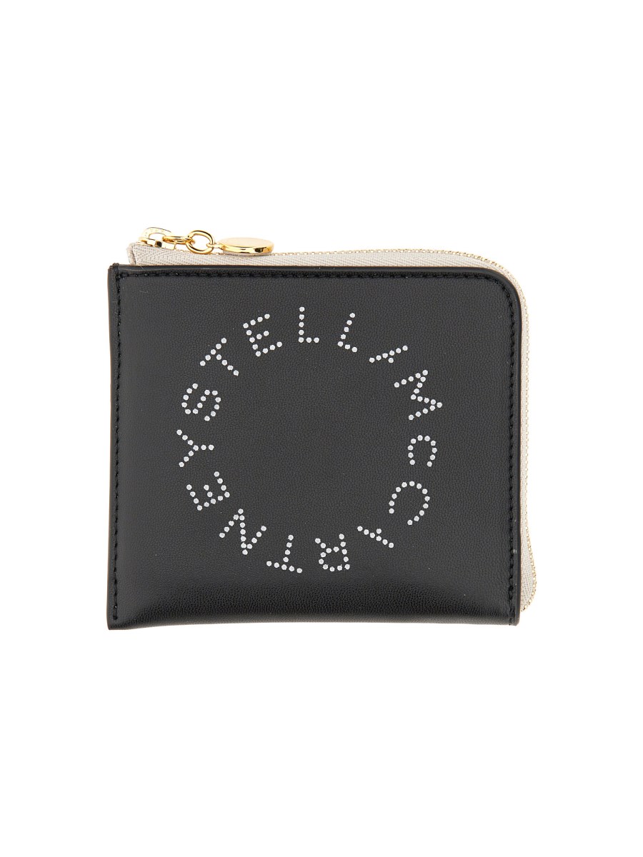 STELLA McCARTNEY PORTAFOGLIO IN ALTER NAPPA CON LOGO E ZIP