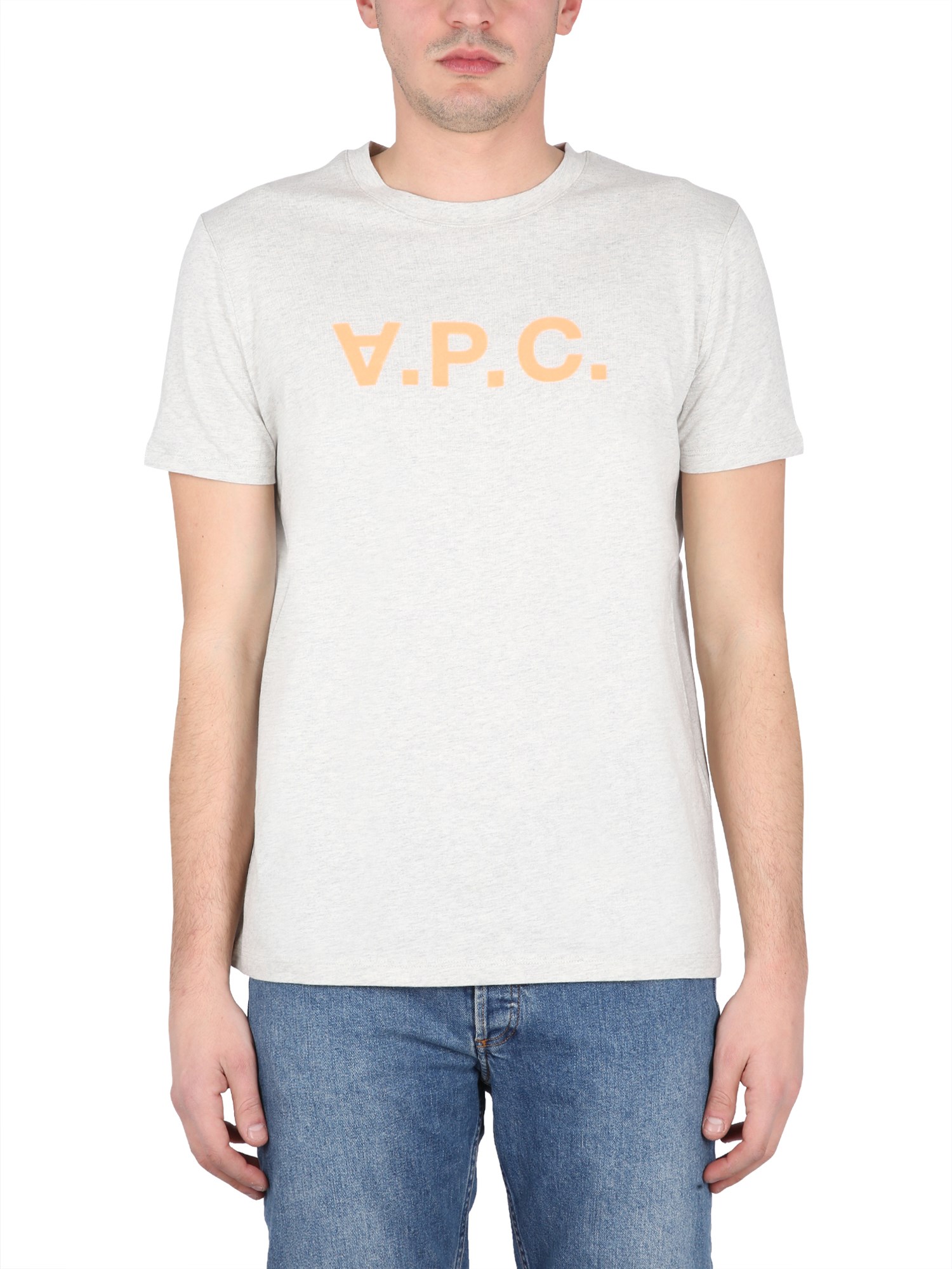Apc T-shirt V.p.c. In Powder