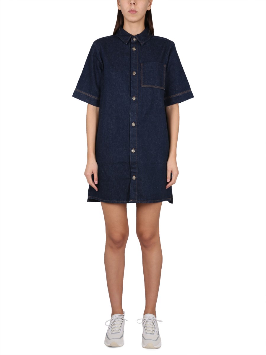 Apc denim dress hotsell