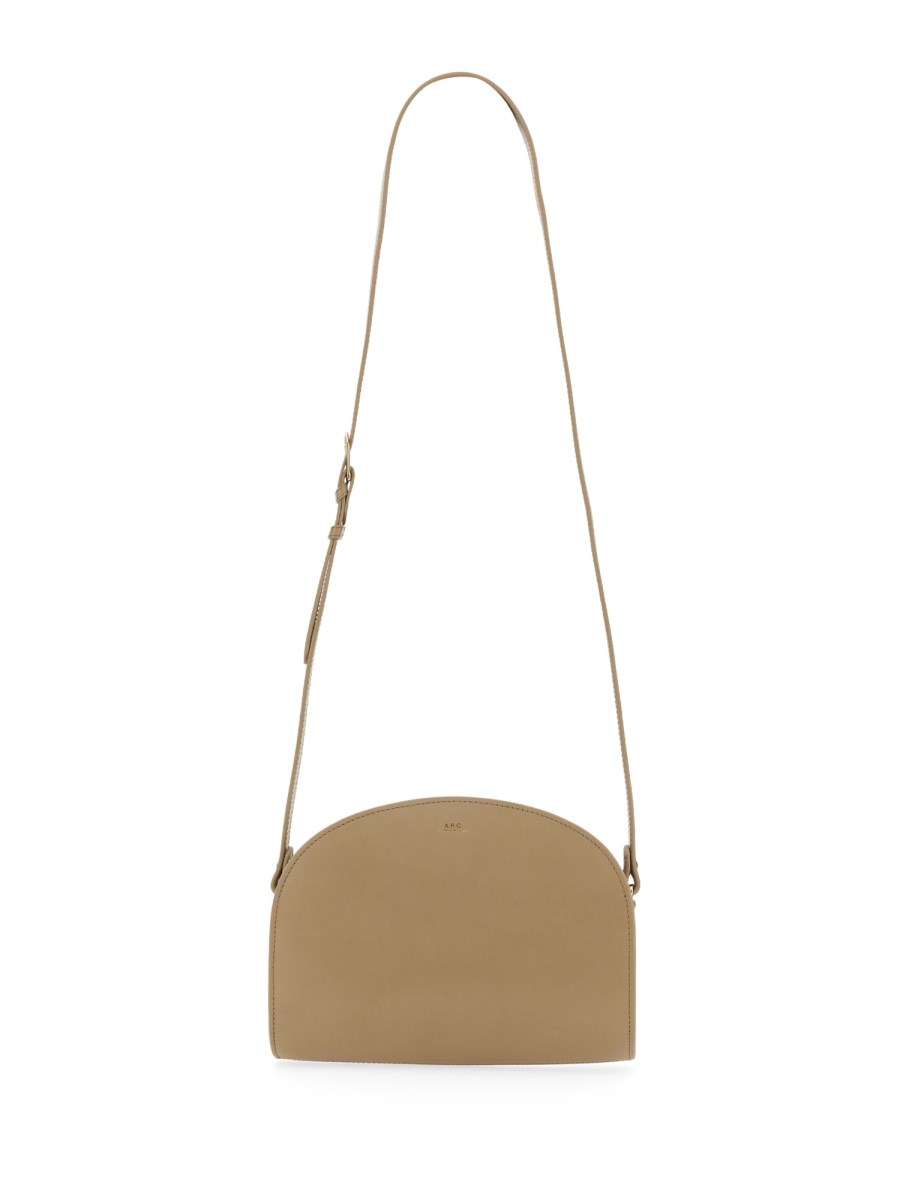 Apc half moon online bag beige