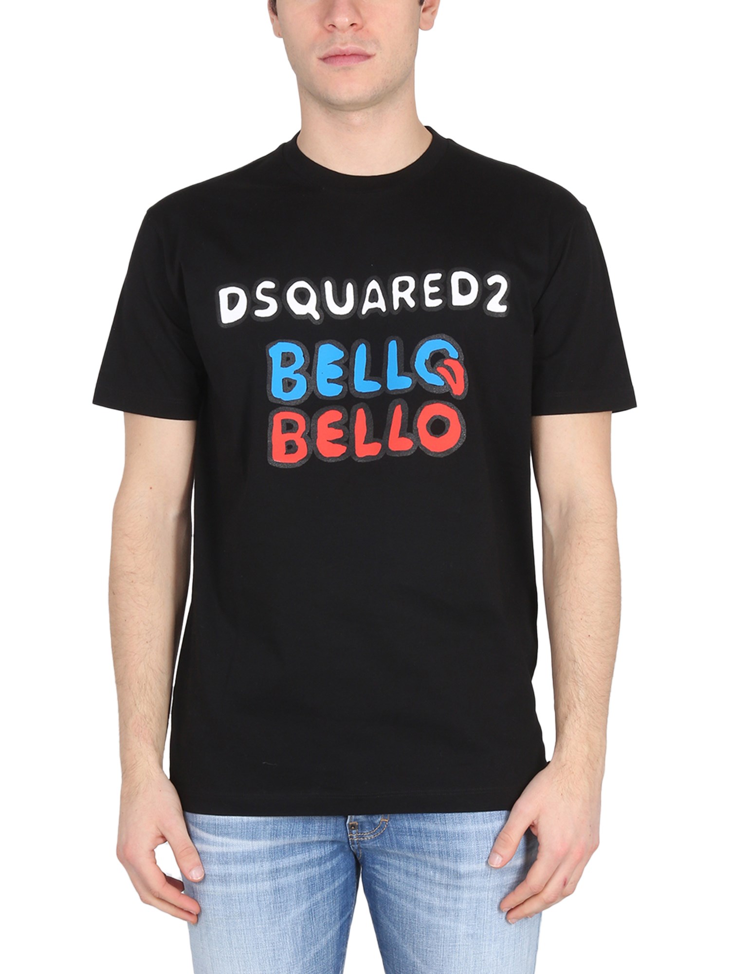 DSQUARED2 LOGO PRINT T-SHIRT