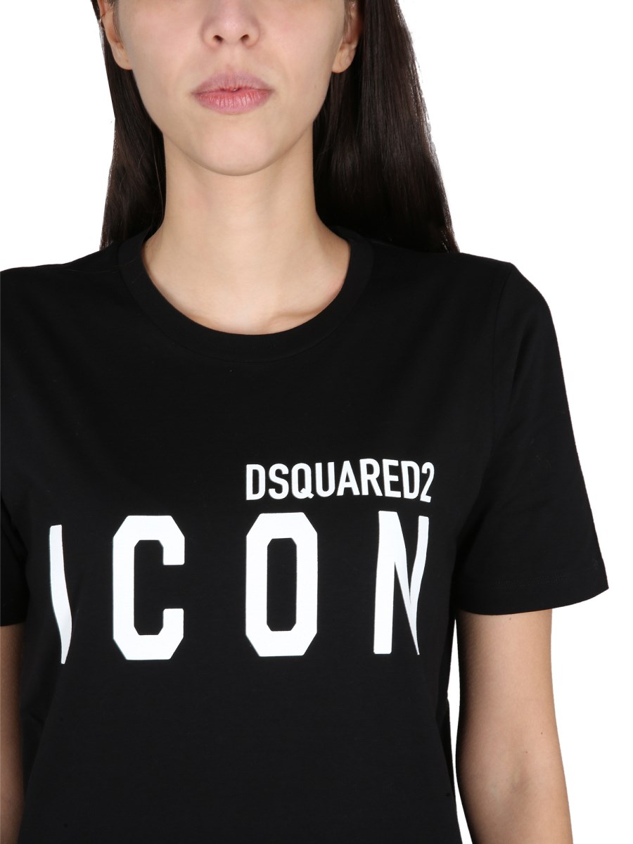 T shirt best sale dsquared noir