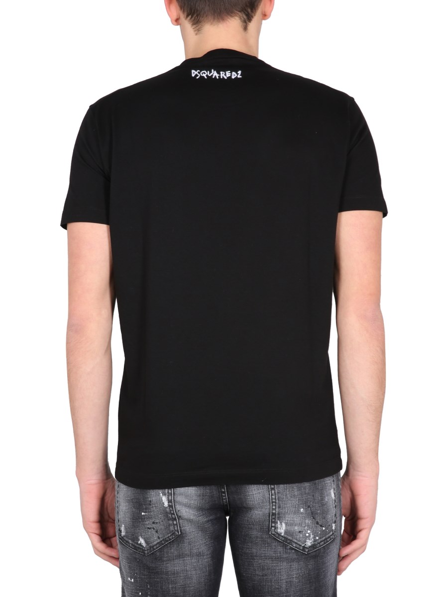 【DSQUARED2】 AMORE I LOVE YOU ステッチ ロゴ T シャツ DSQUARED2]AMORE T-SHIRT/BLACK(S74GD1106) – R&Co.