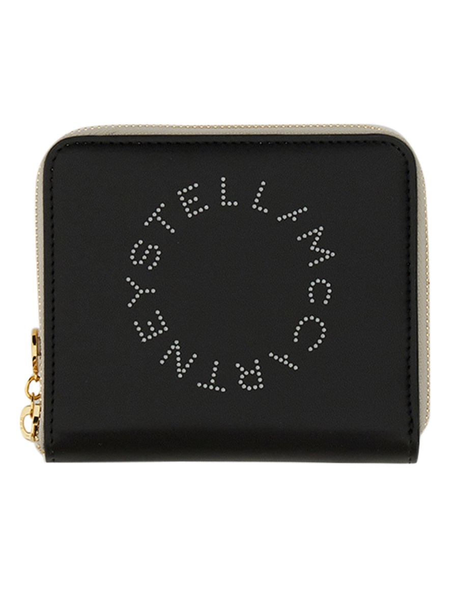 STELLA McCARTNEY PORTAFOGLIO CON ZIP E LOGO