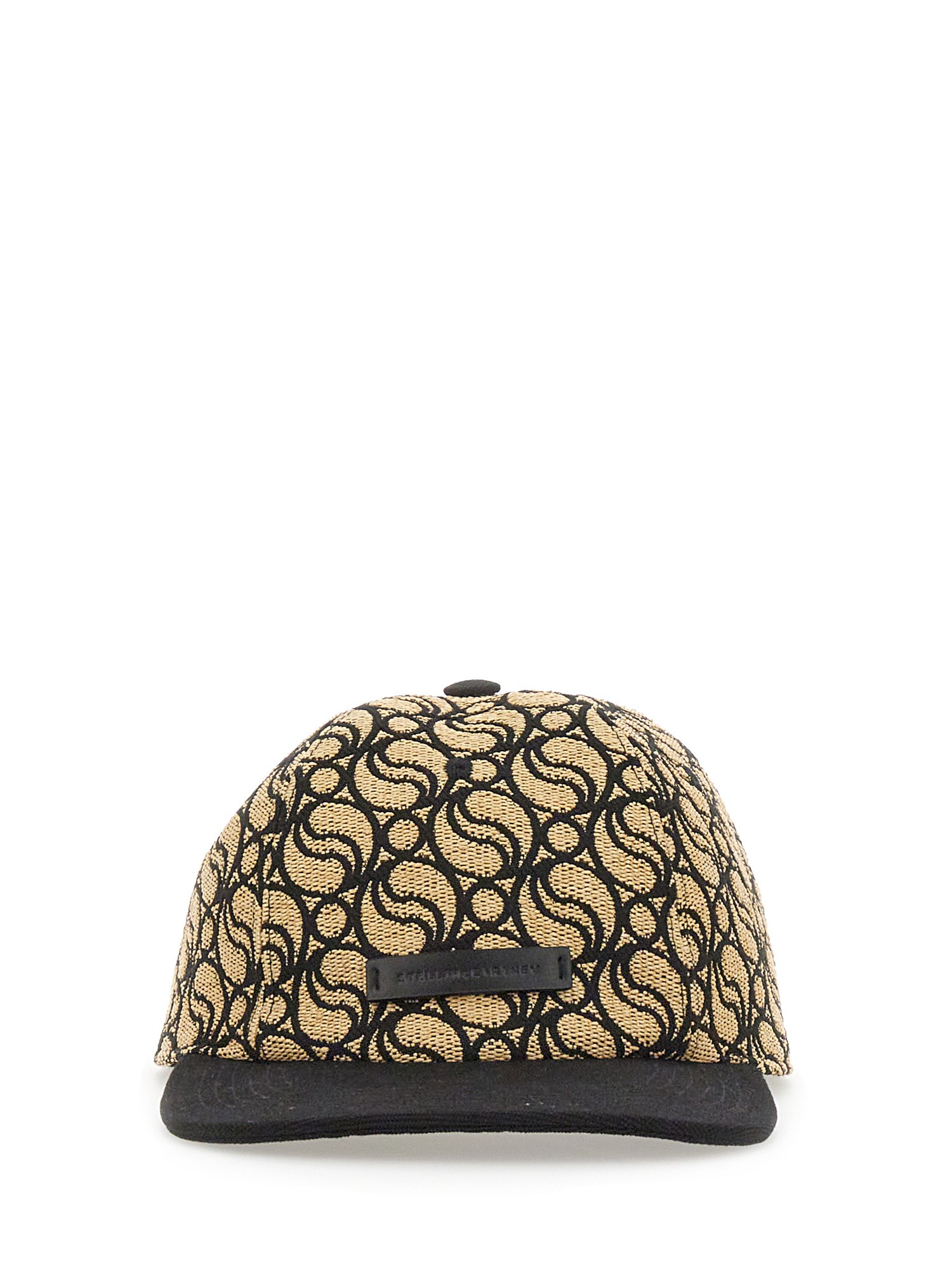 Shop Stella Mccartney Baseball Hat With Logo In Multicolour