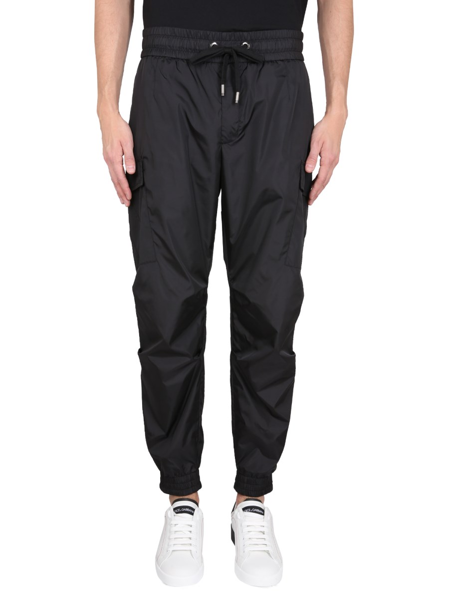 DOLCE & GABBANA - NYLON CARGO PANTS - Eleonora Bonucci