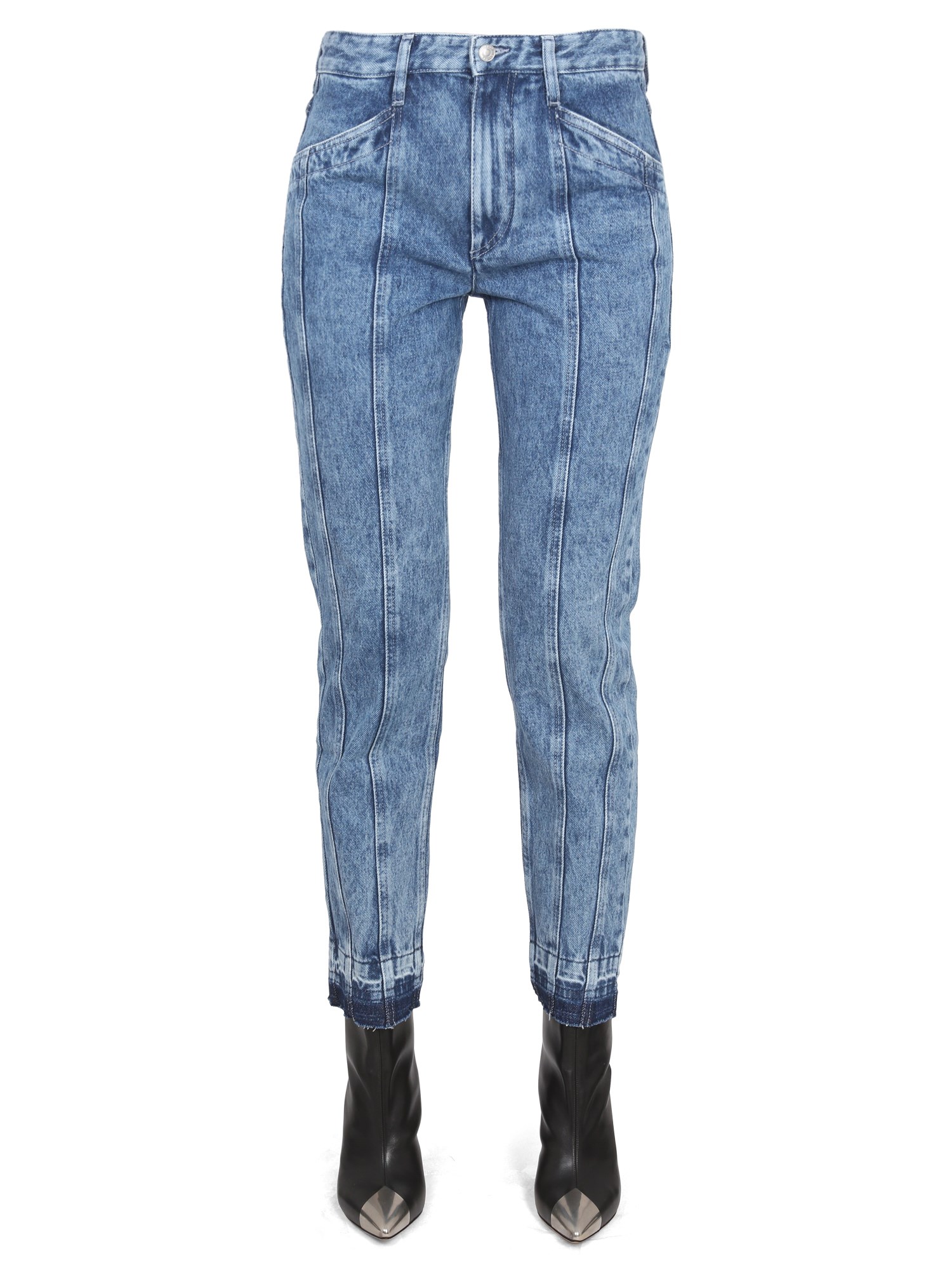 Shop Isabel Marant Étoile "sulanoa" Jeans In Denim