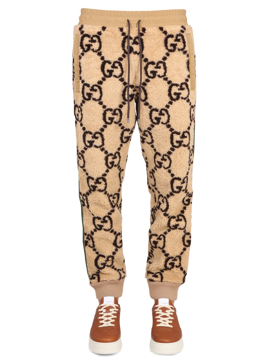 Gucci logo track discount pants