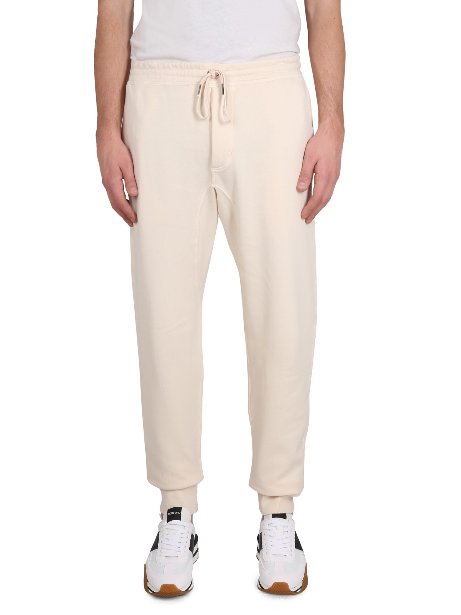 Tom Ford Jogging Pants In White