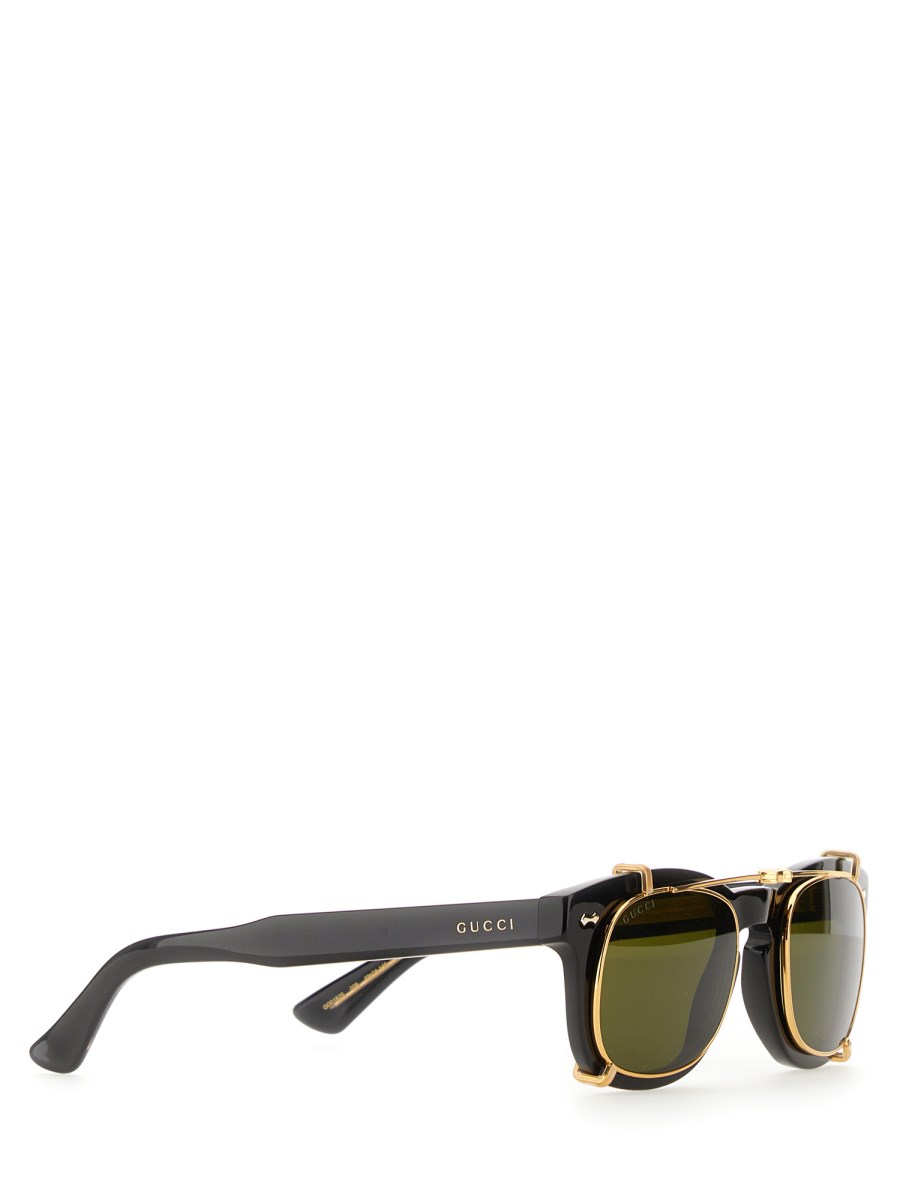 Gucci round sunglasses men sales