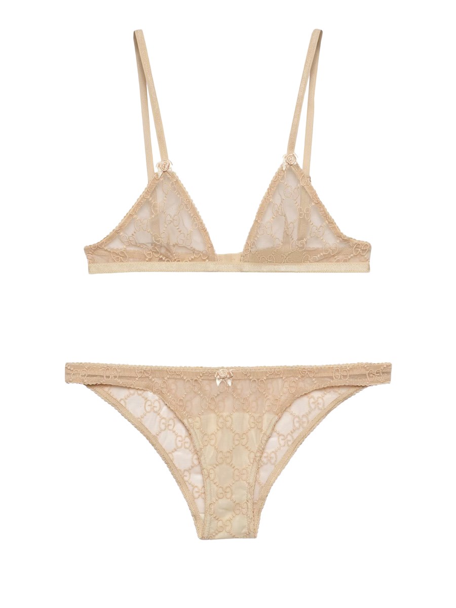 GUCCI - GG TULLE LINGERIE SET - Eleonora Bonucci