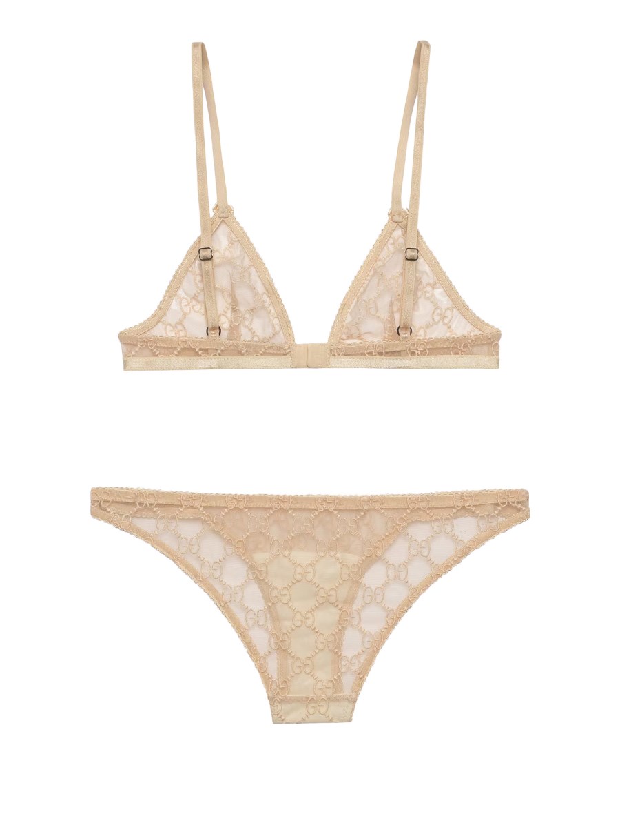 GUCCI - GG TULLE LINGERIE SET - Eleonora Bonucci