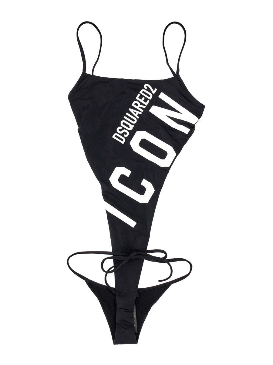 DSQUARED - ONE PIECE SWIMSUIT WITH LOGO - Eleonora Bonucci DSQUARED - ONE PIECE SWIMSUIT WITH LOGO - Eleonora Bonucci