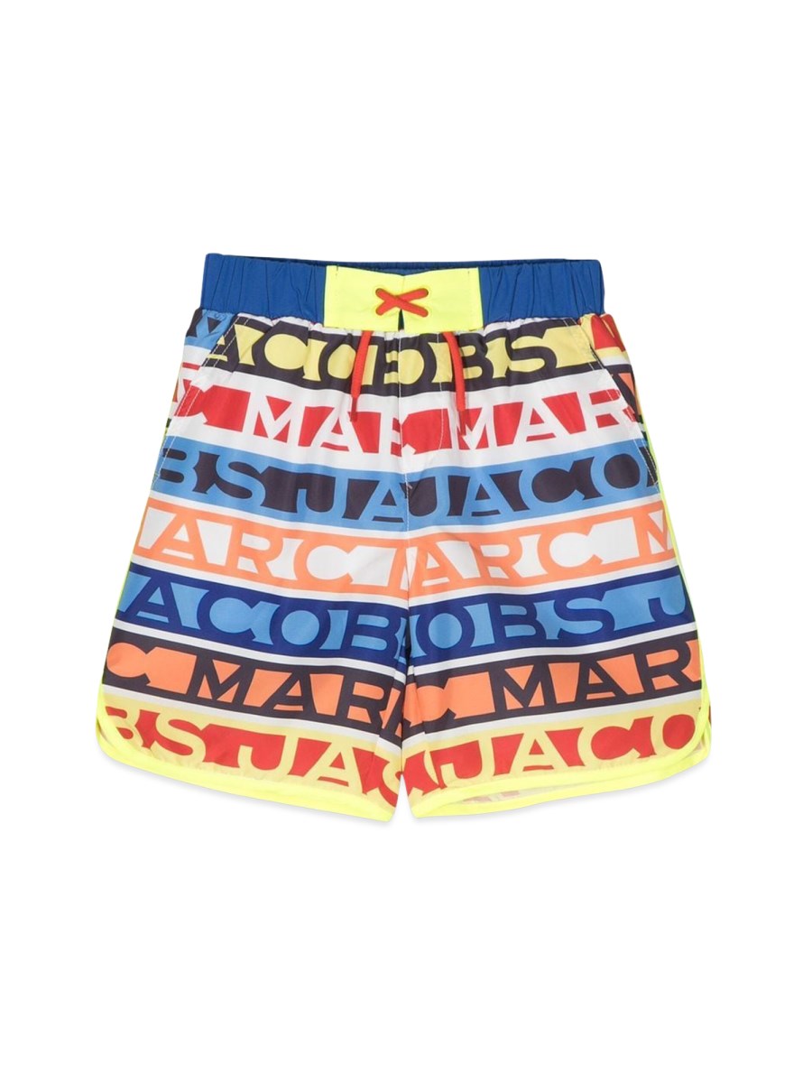 BOXER MARE LOGO ALLOVER