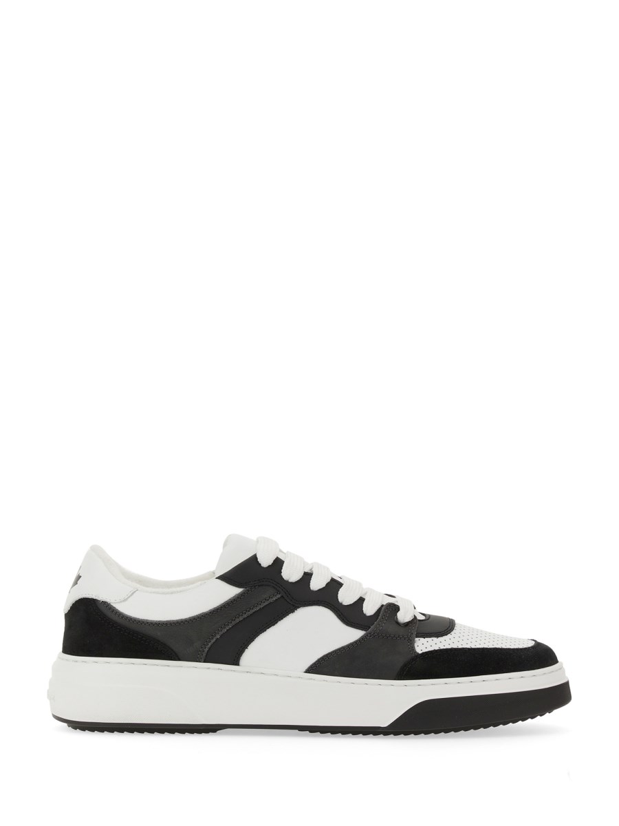 DSQUARED SNEAKER BUMPER IN PELLE