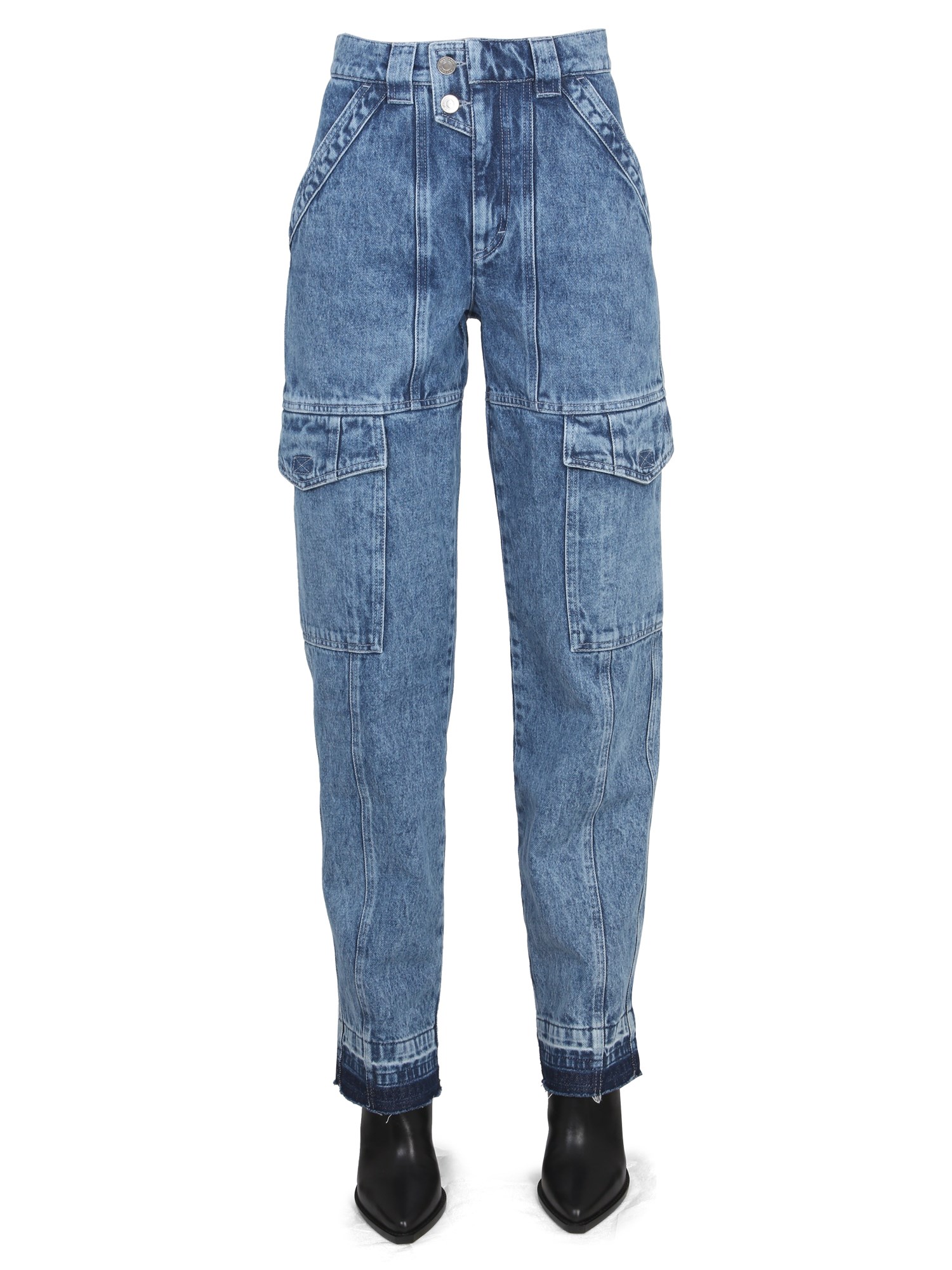 Shop Isabel Marant Étoile Jeans "vayoneo" In Azure