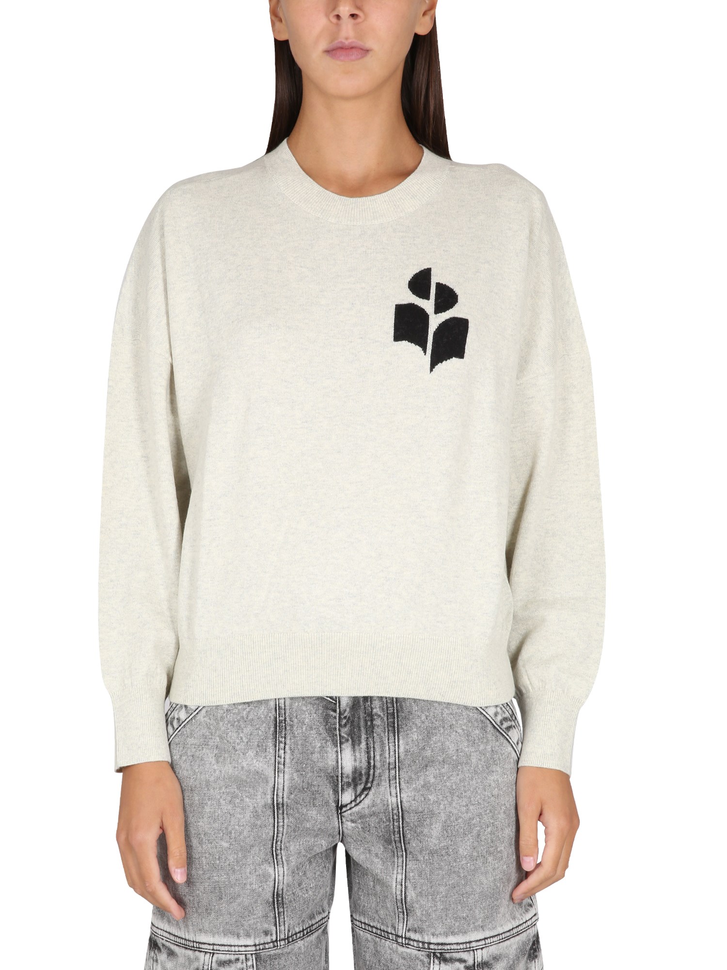 Isabel Marant Étoile Marisans Sweatshirt In Beige