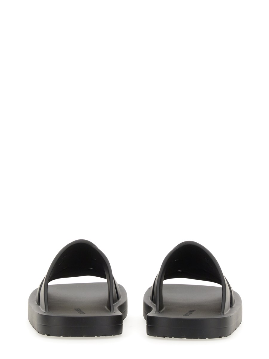 【Bottega Veneta】 Flintston Mule Black Bottega Veneta Men's Flintstone Black Mules