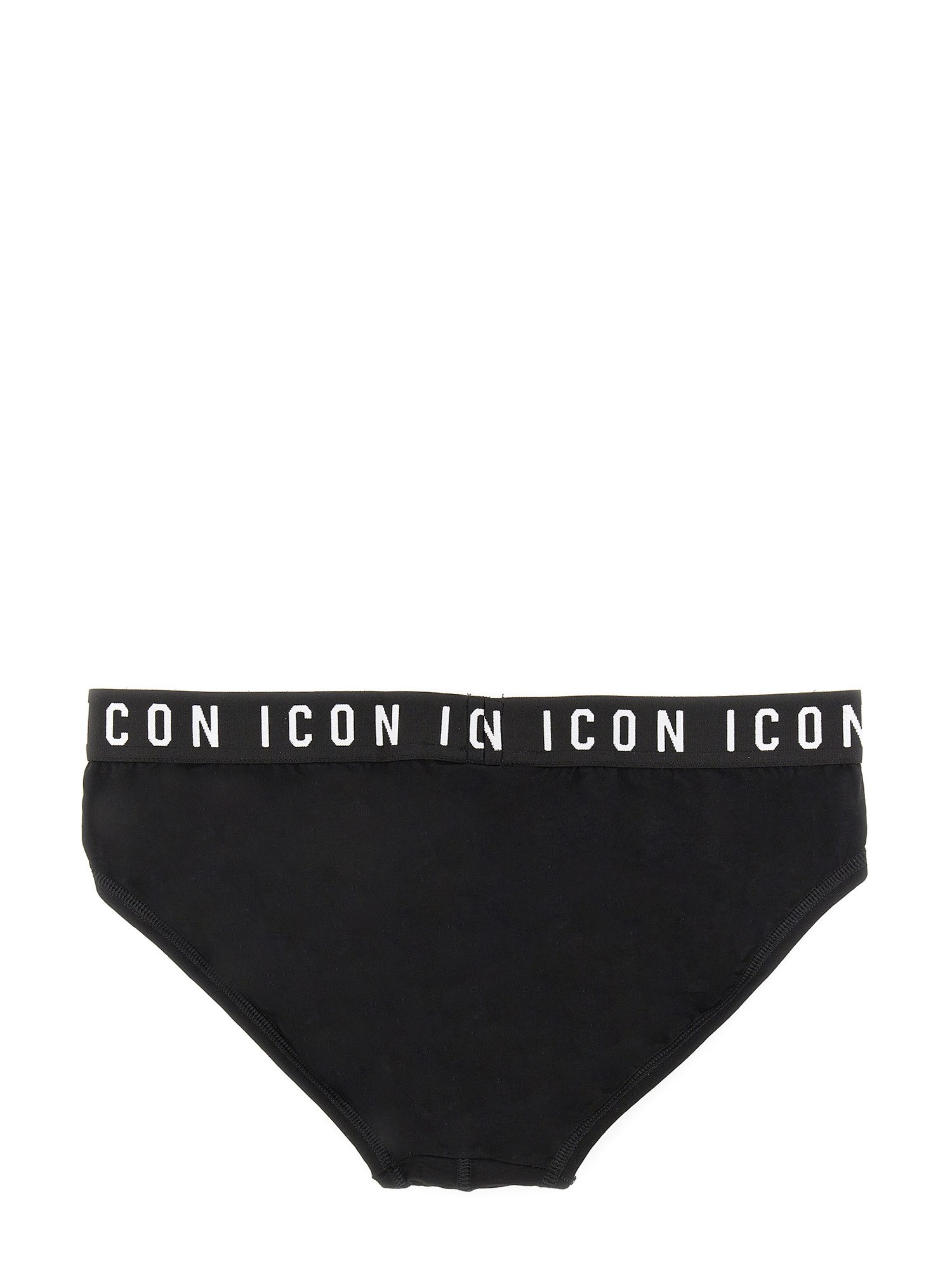 Shop Dsquared2 Slip Be Icon In Black