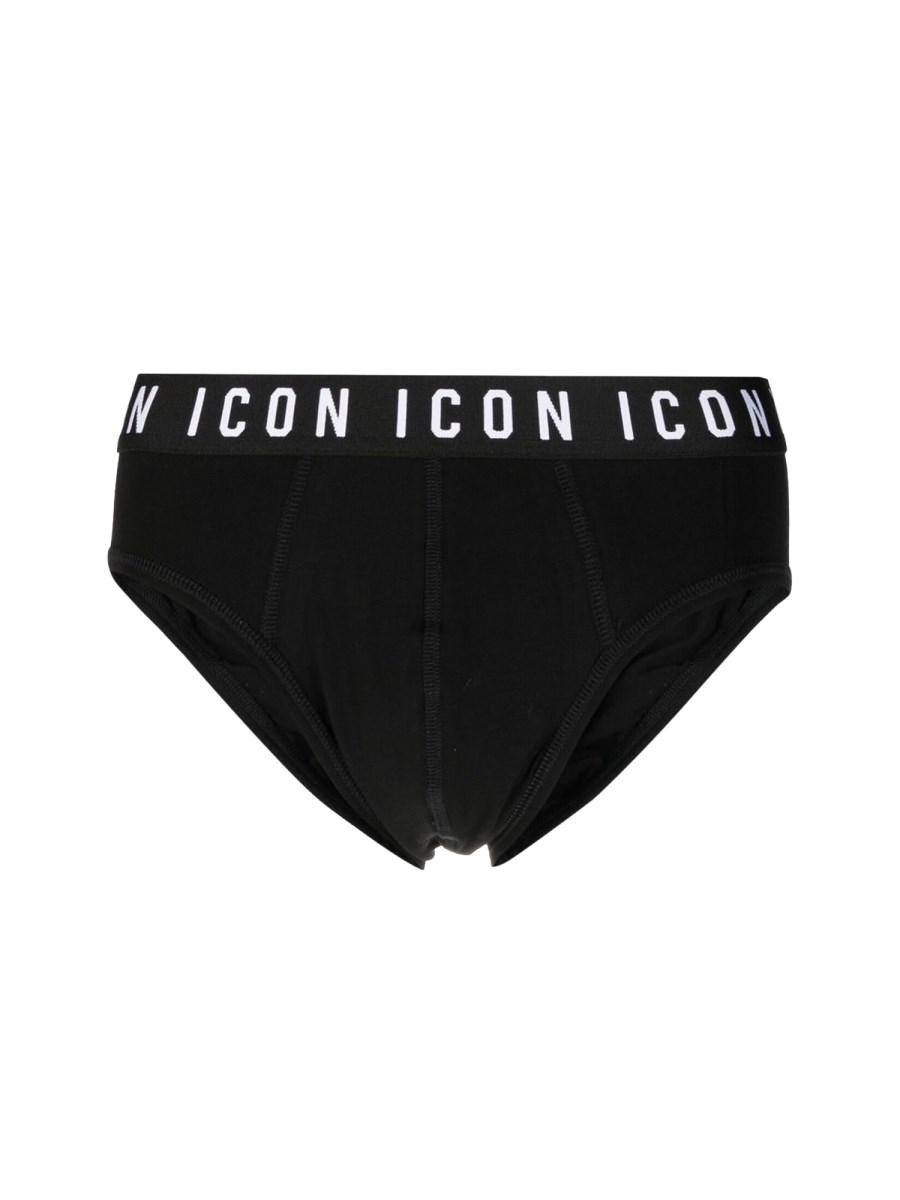 DSQUARED SLIP BE ICON IN COTONE