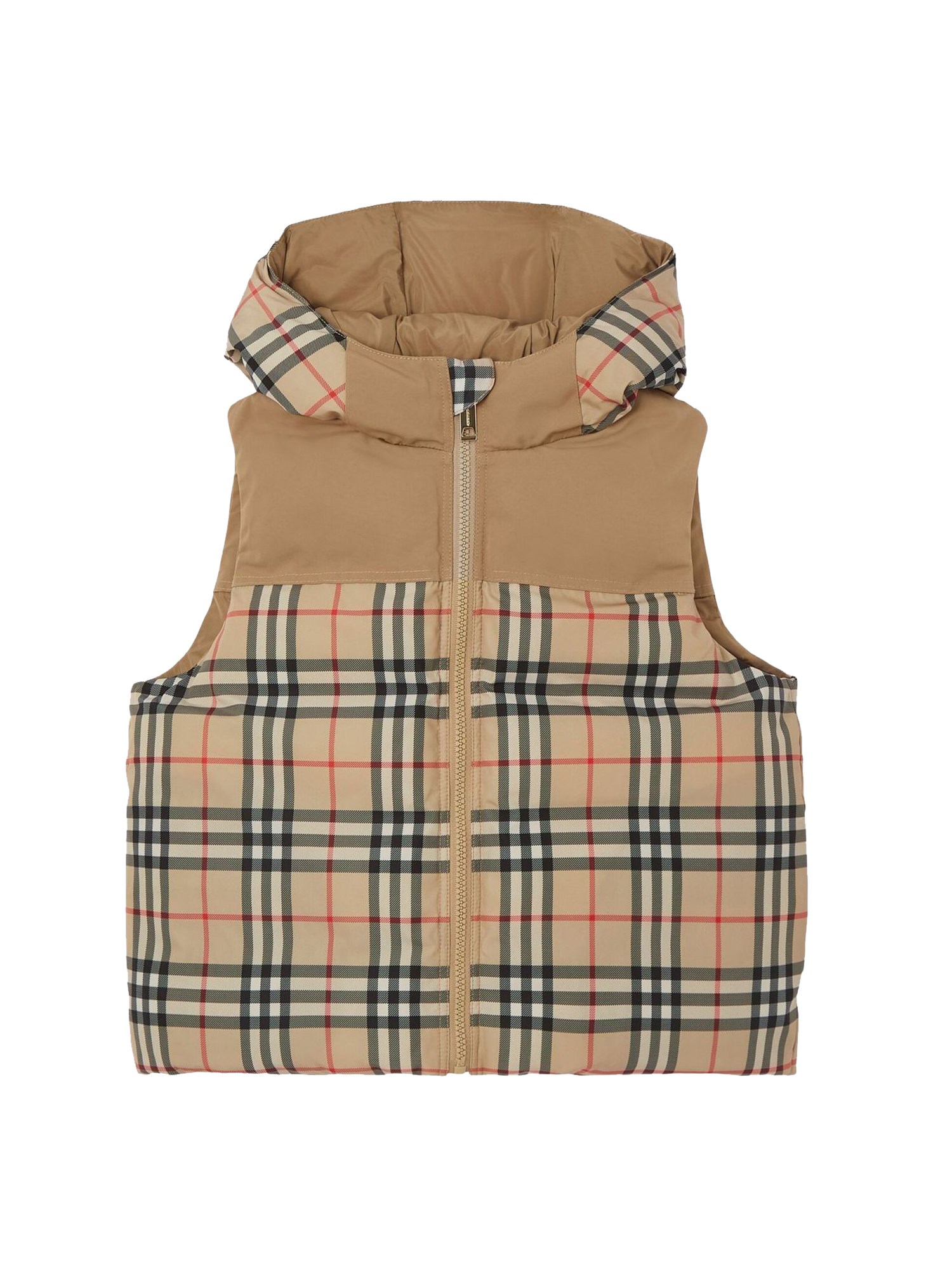 burberry theo reversible vest