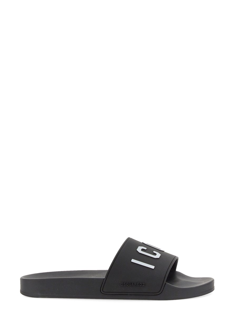 Dsquared icon 2024 flip flops