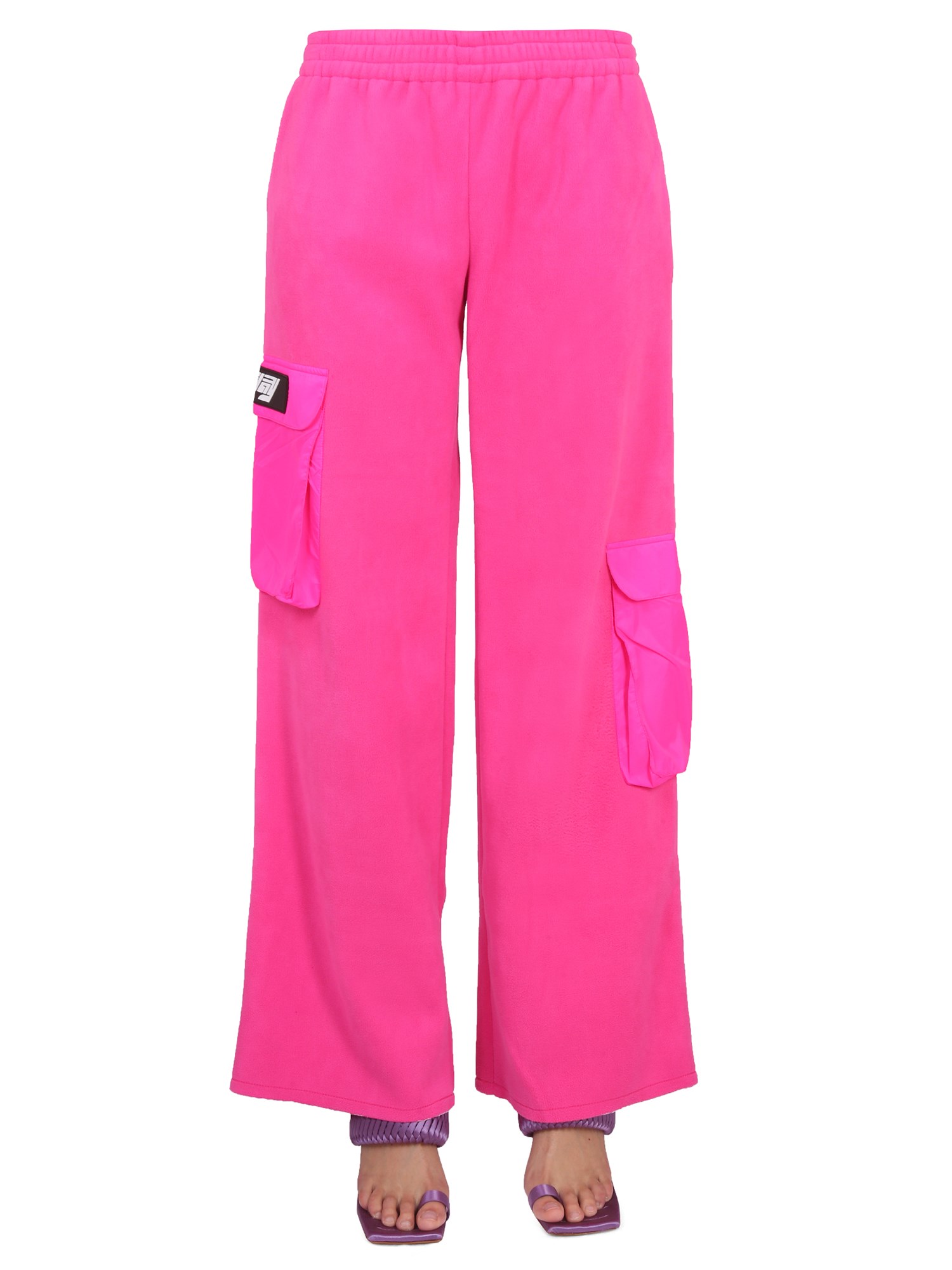 Shop Rotate Birger Christensen Sellarina Pants In Fuchsia