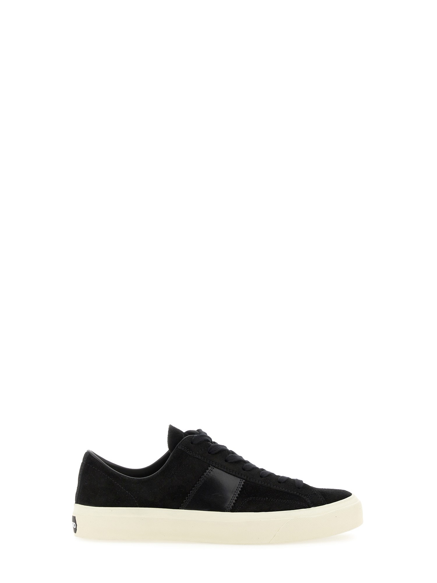 Shop Tom Ford Sneakers Top Low In Black