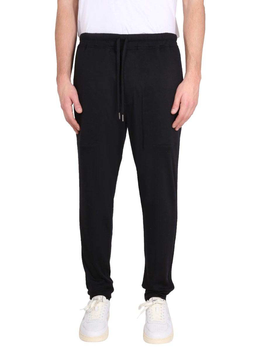 TOM FORD PANTALONE JOGGING IN FELPA DI CASHMERE