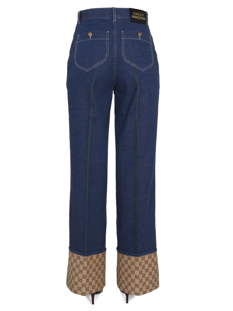 Pantaloni jeans outlet gucci