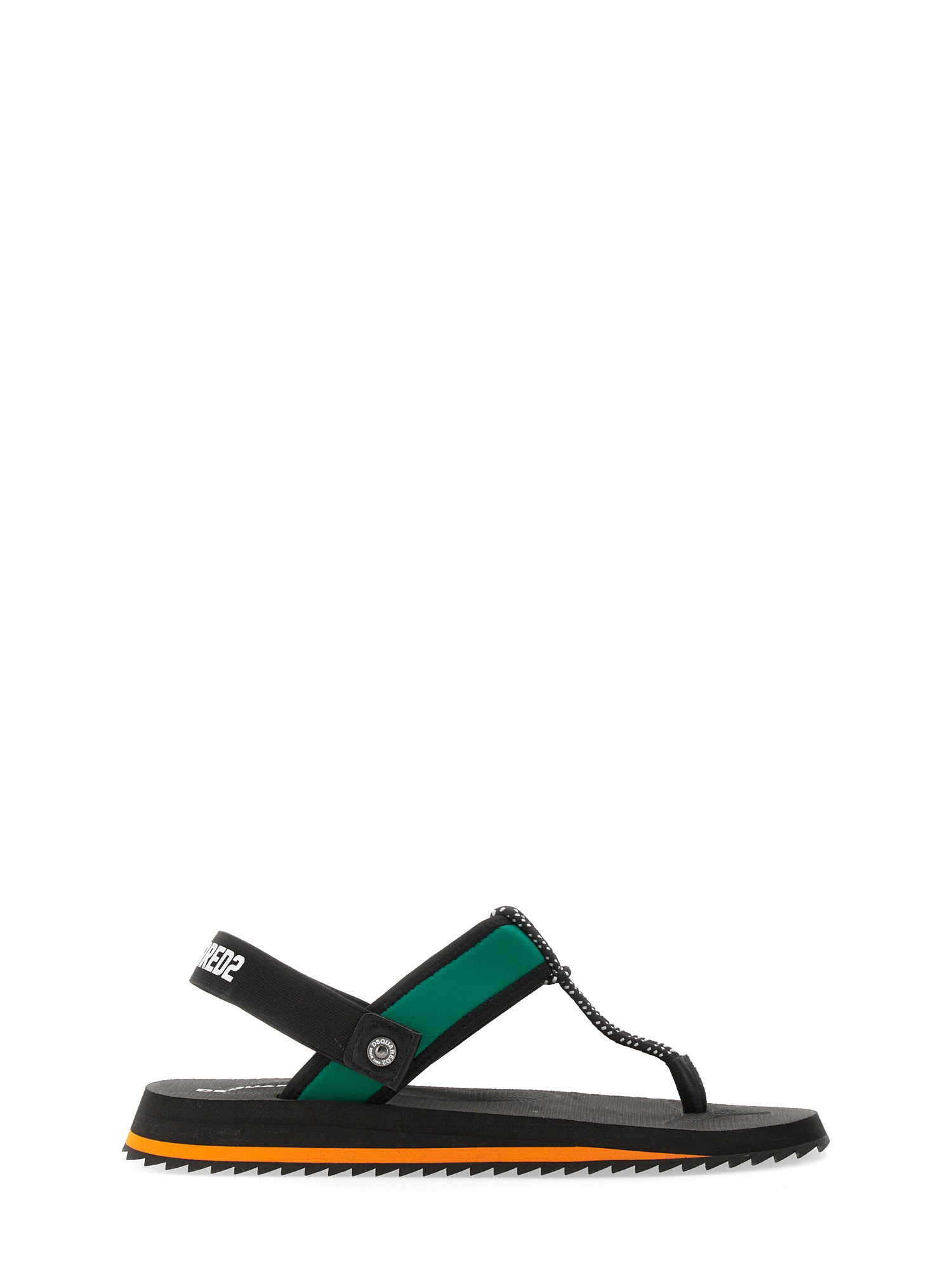 Dsquared2 Sling-back Open Sandals In Multicolour