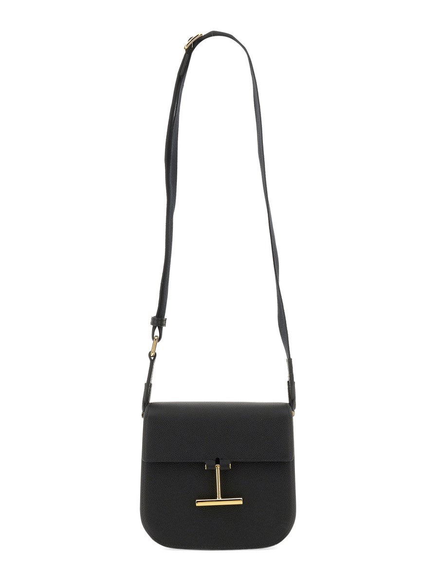 TOM FORD - TARA MINI GRAINED LEATHER SHOULDER BAG - Eleonora Bonucci