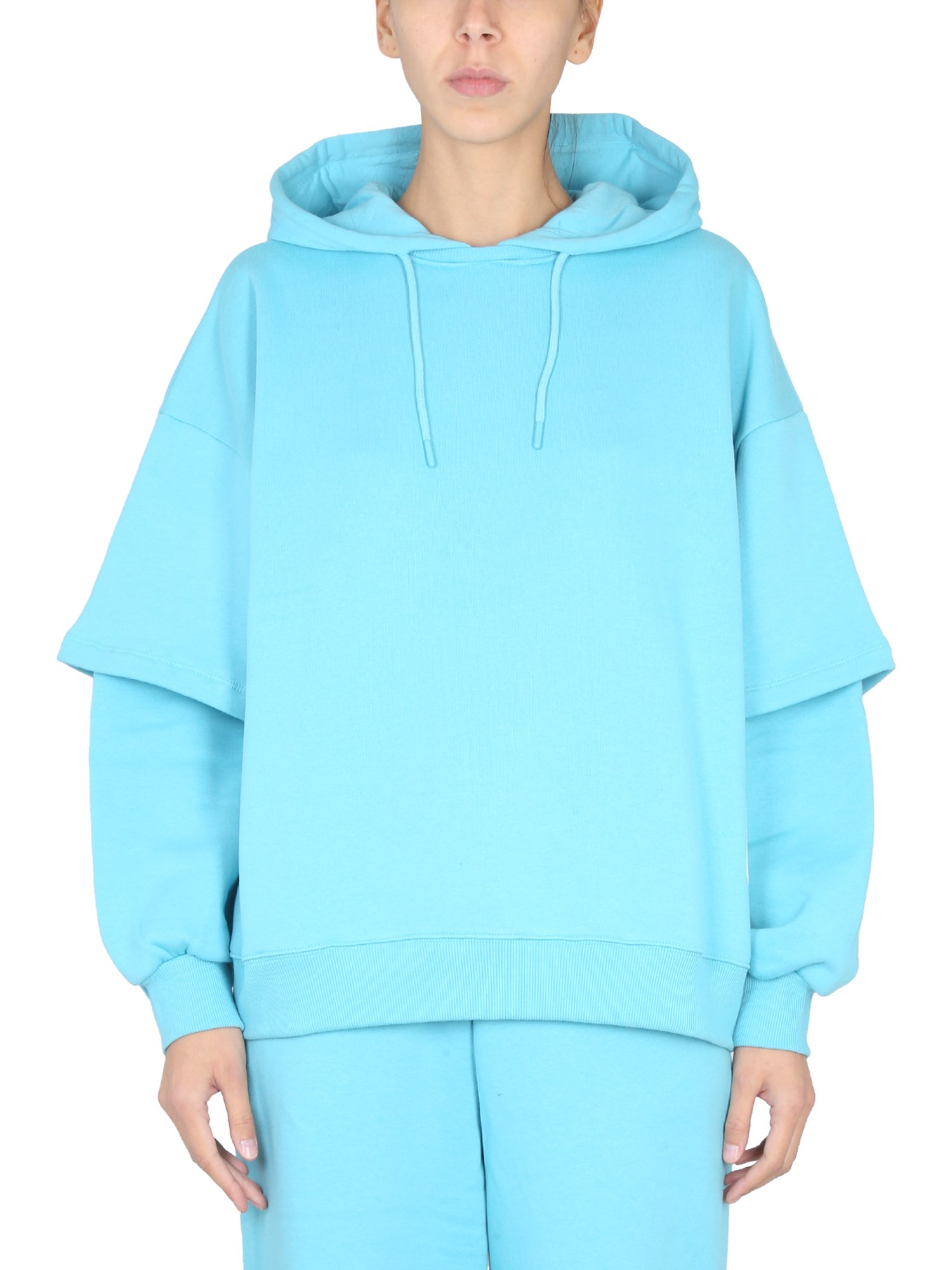 Rotate Birger Christensen Rotate Birgerchristensen Amalie Sweatshirt In Azure