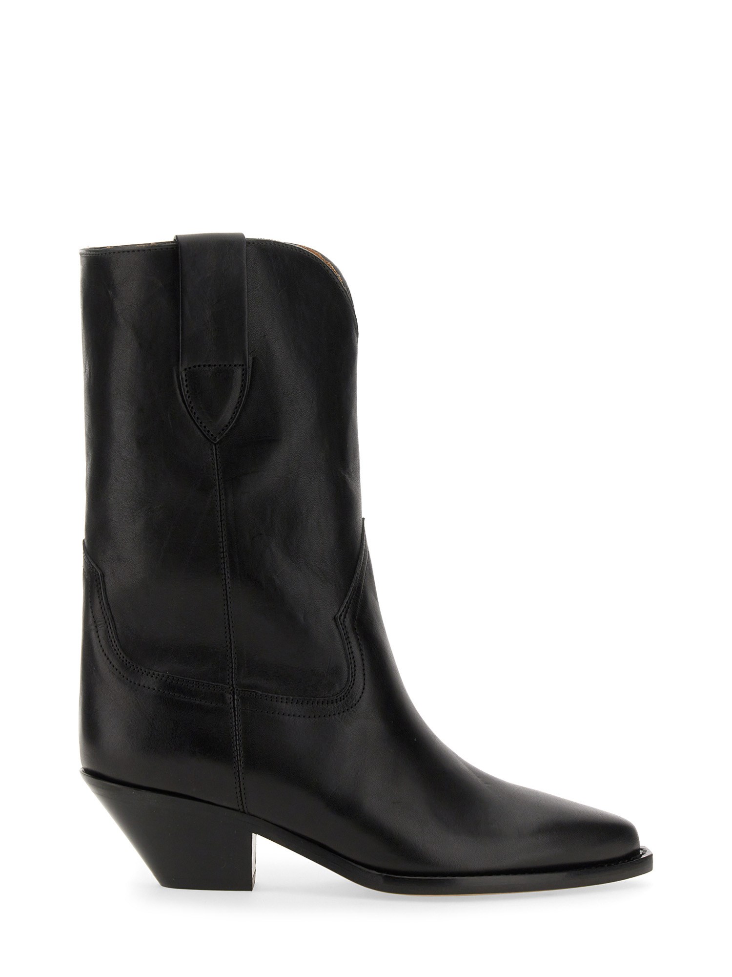 Shop Isabel Marant Dahope Boot In Black