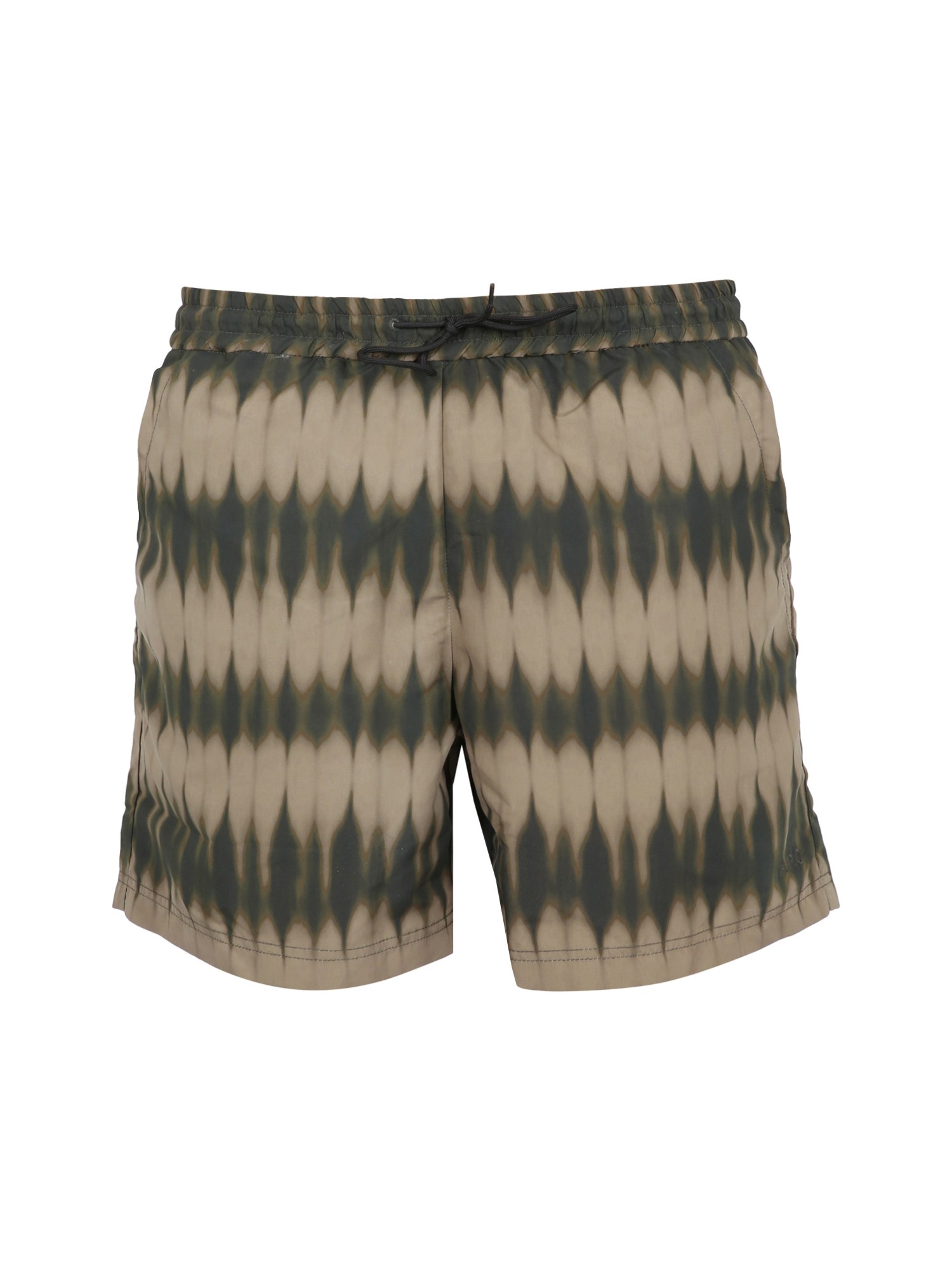 Shop Apc Swimsuit With Print In Brown