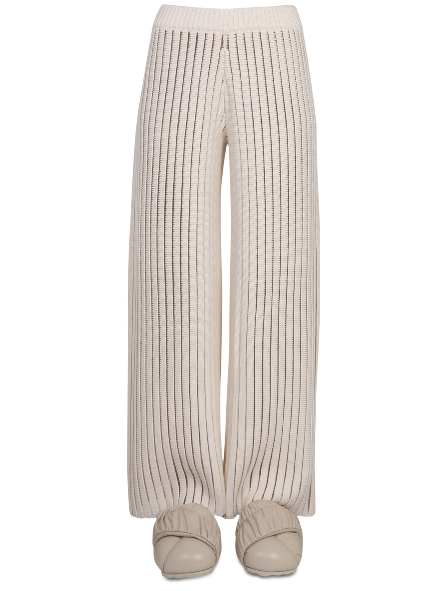 Fabiana Filippi Wide Leg Pants In White