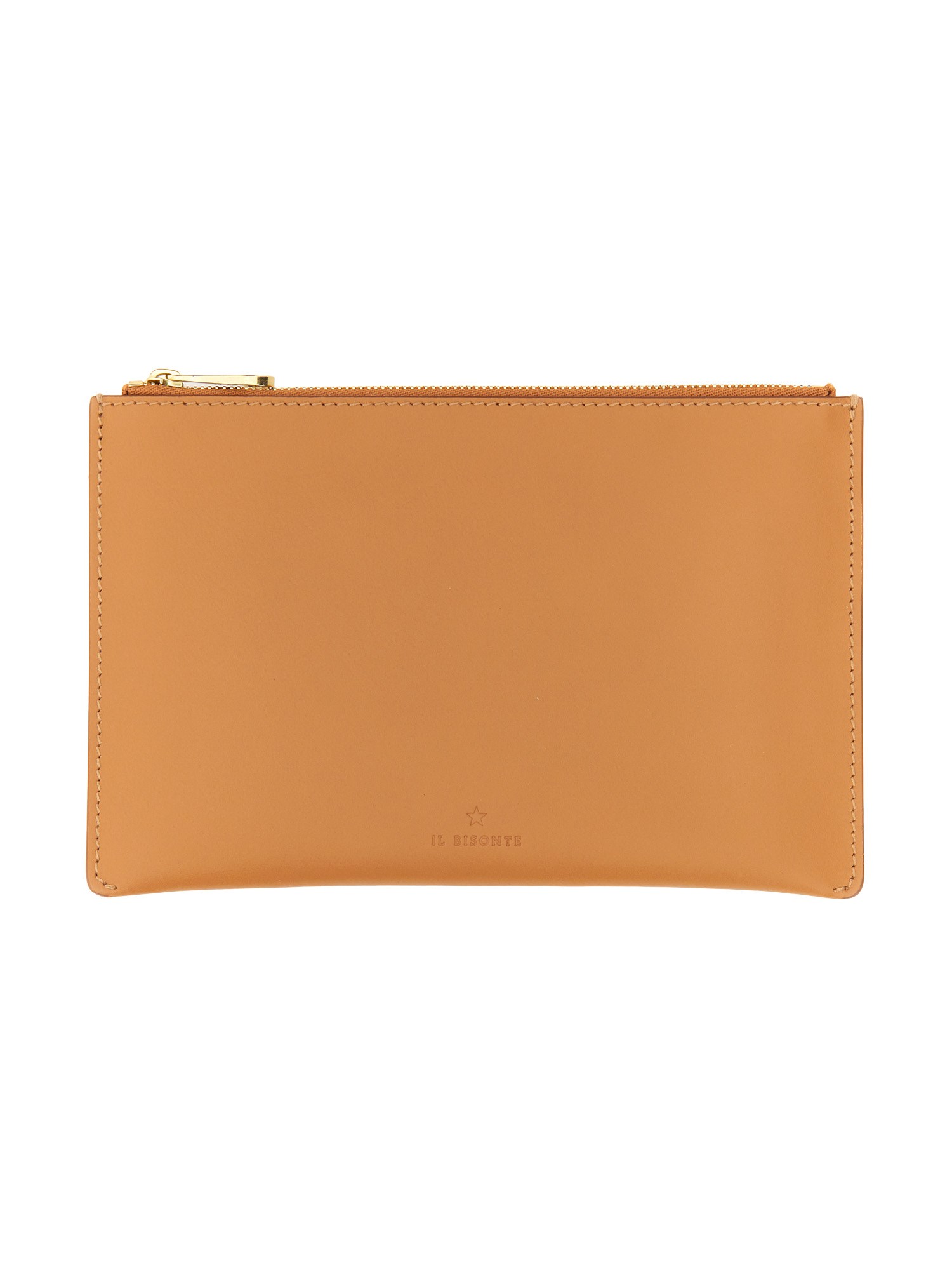 Il Bisonte Leather Case In Buff