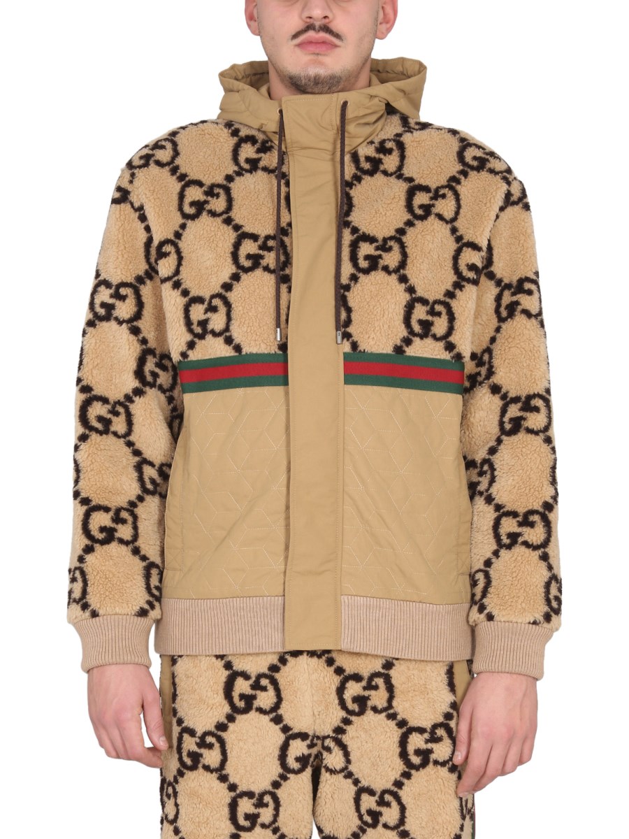 Jacquard on sale gucci jacket