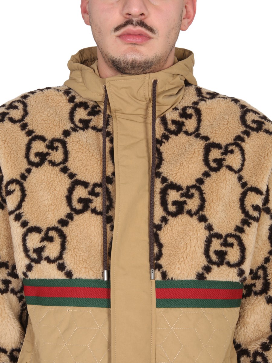 GUCCI - GG JACQUARD PATTERN JACKET - Eleonora Bonucci