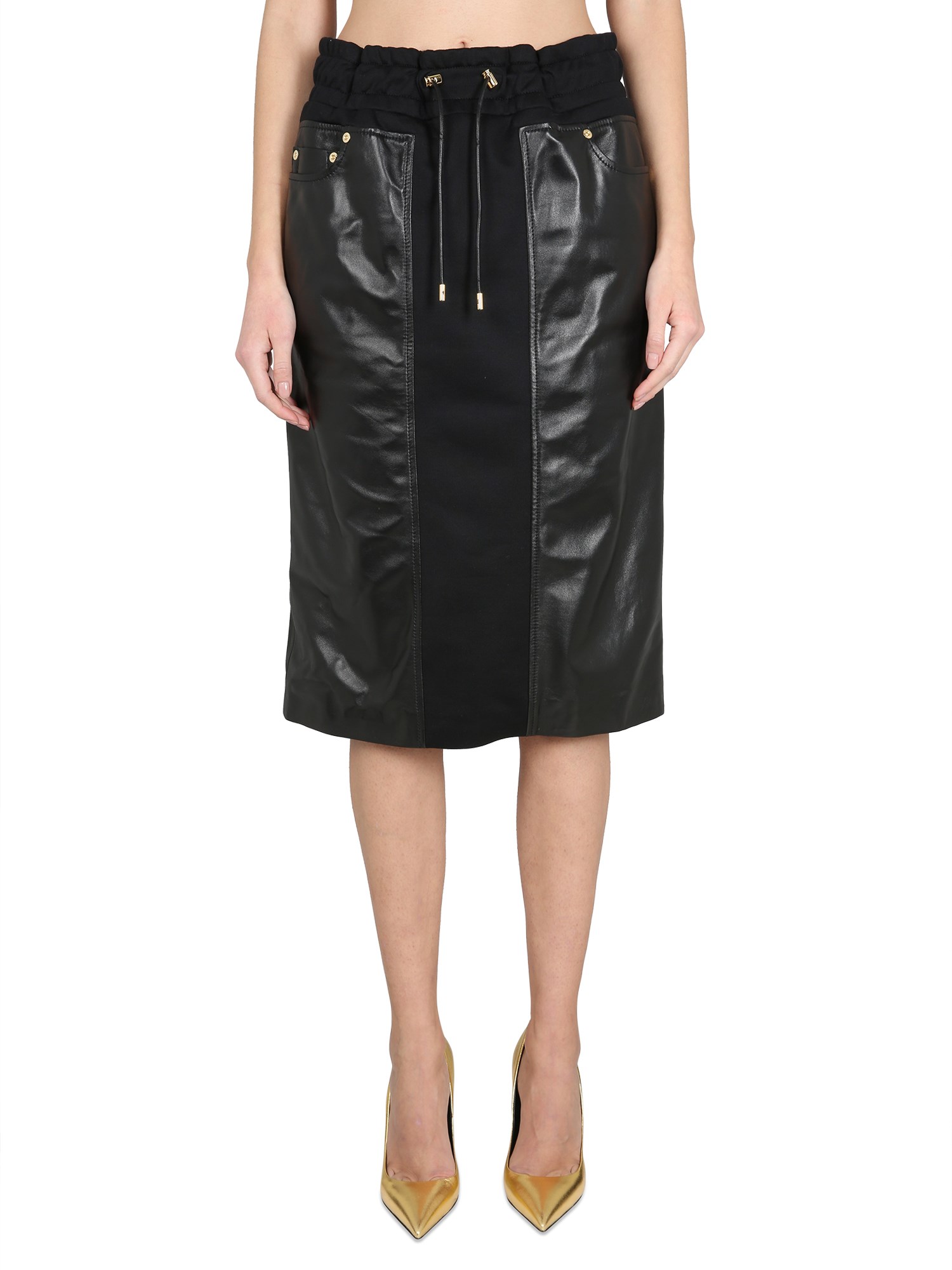 tom ford silk blend skirt