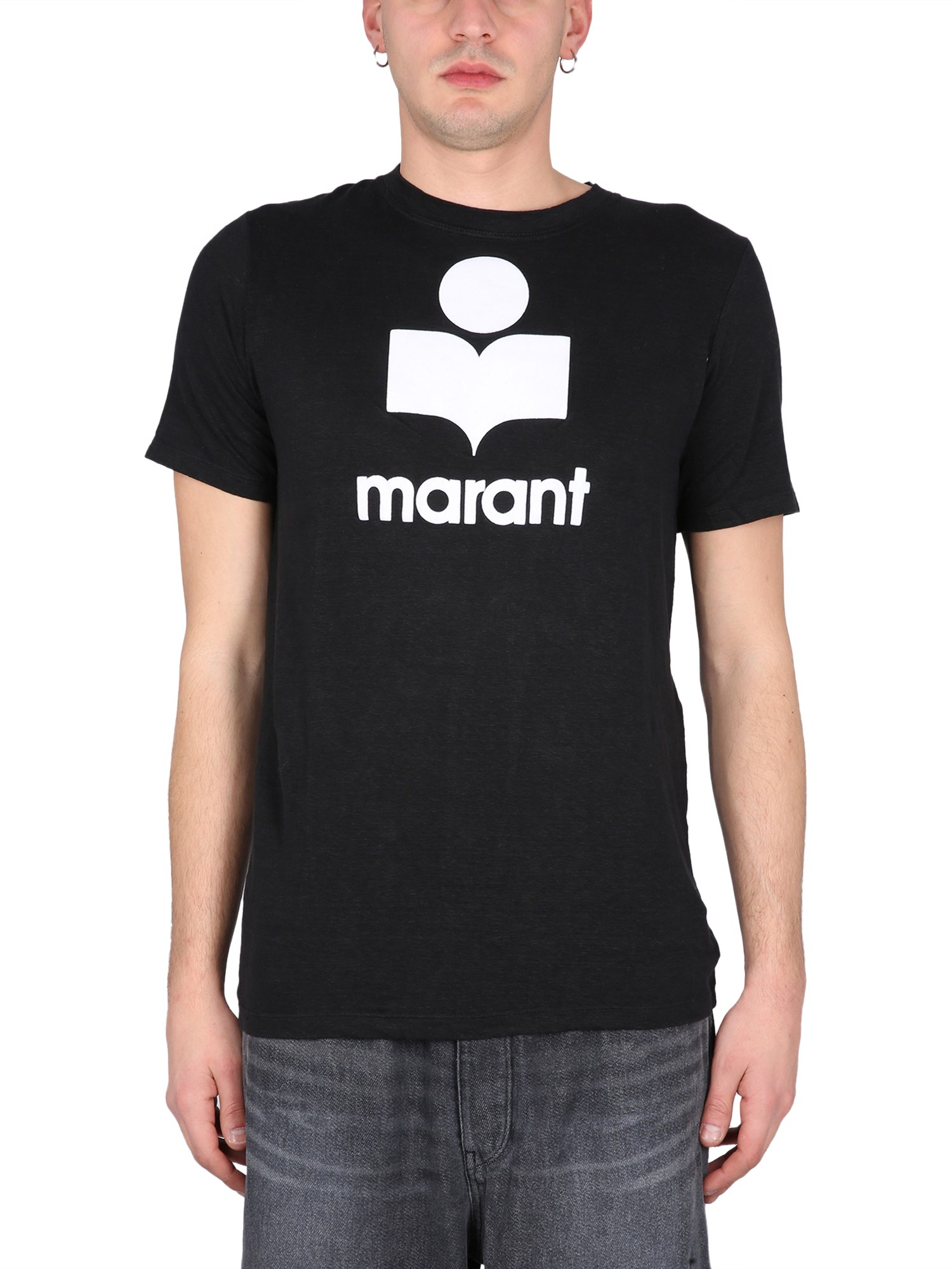Shop Marant Karman T-shirt In Black