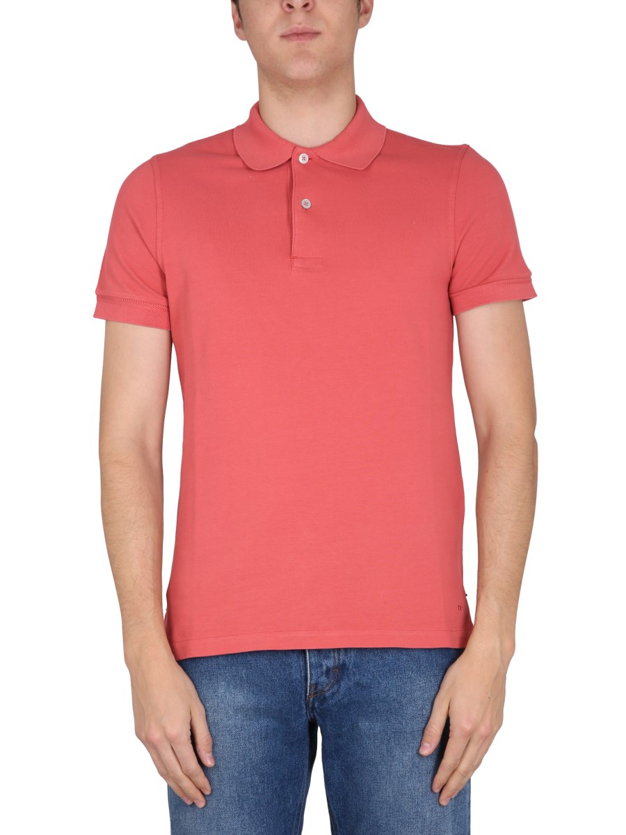 TOM FORD - COTTON PIQUE TENNIS POLO SHIRT - Eleonora Bonucci