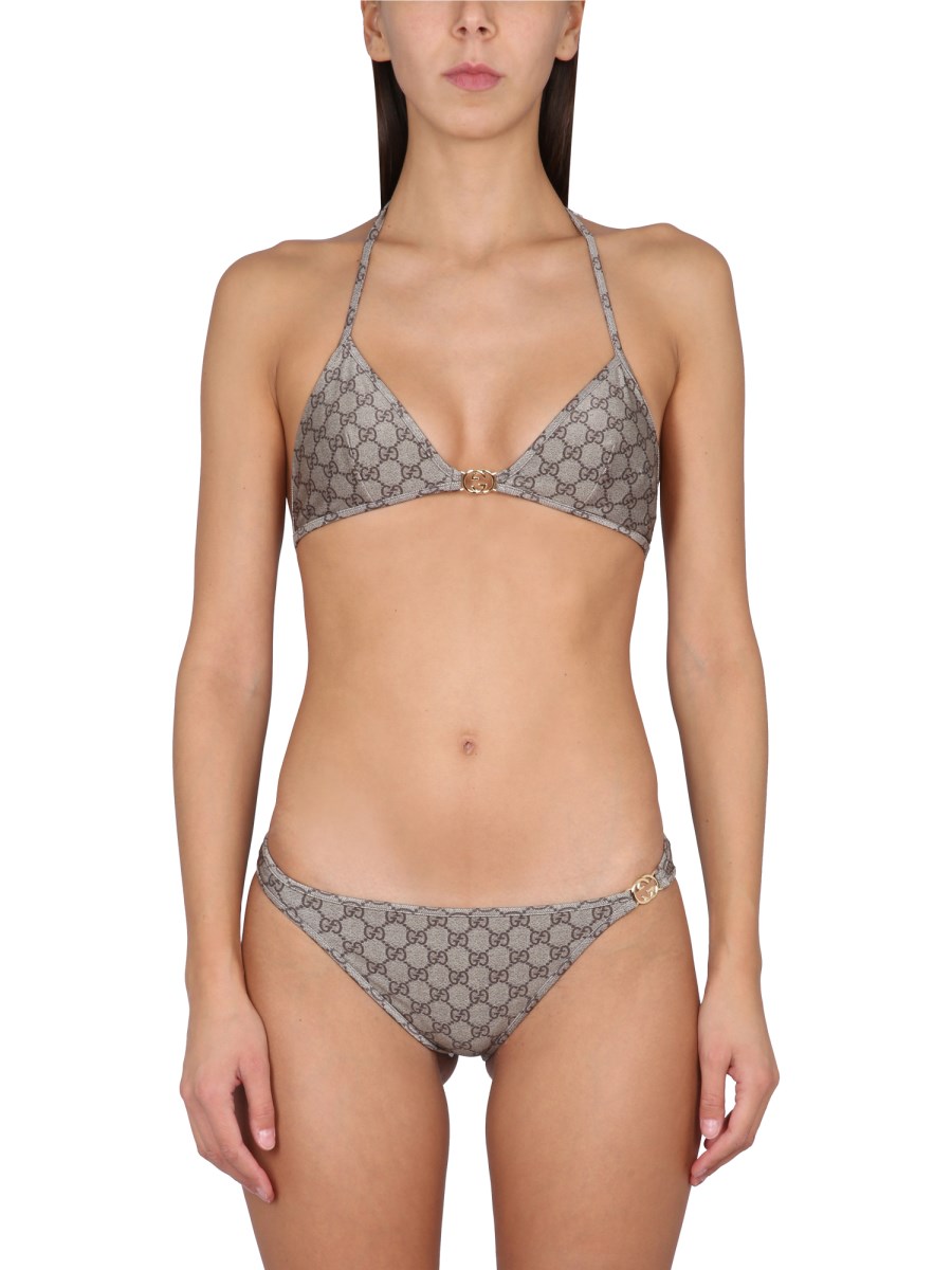 Gucci Women's Interlocking G Bikini Set