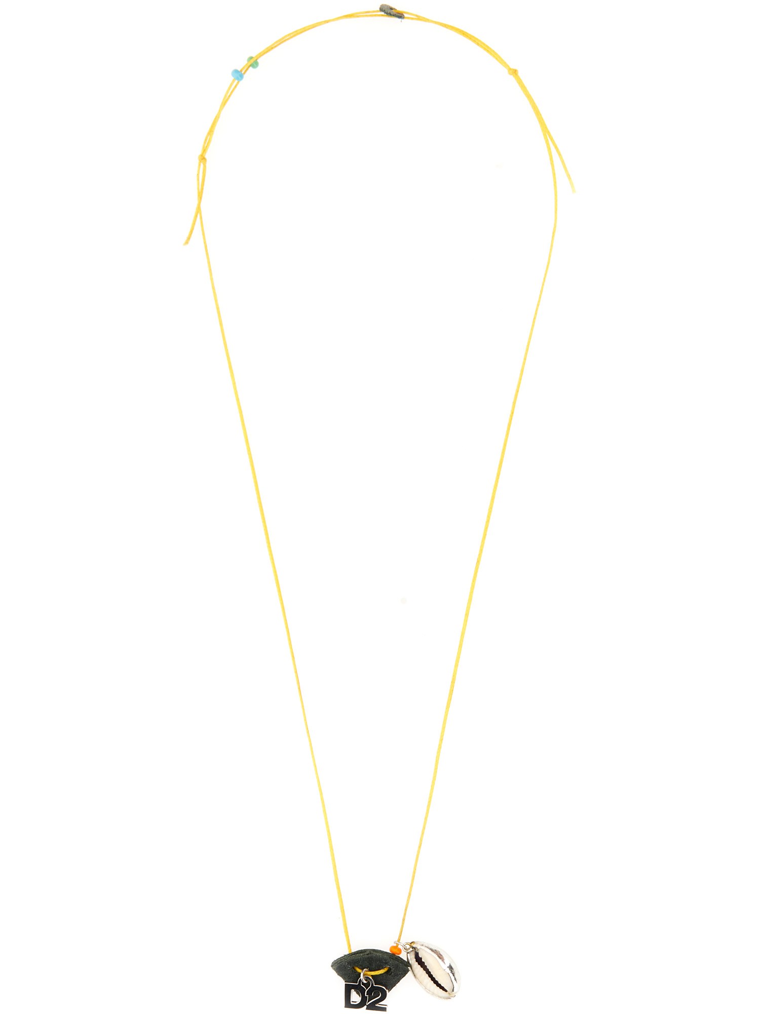 Dsquared2 D2 Surf Necklace In Gold